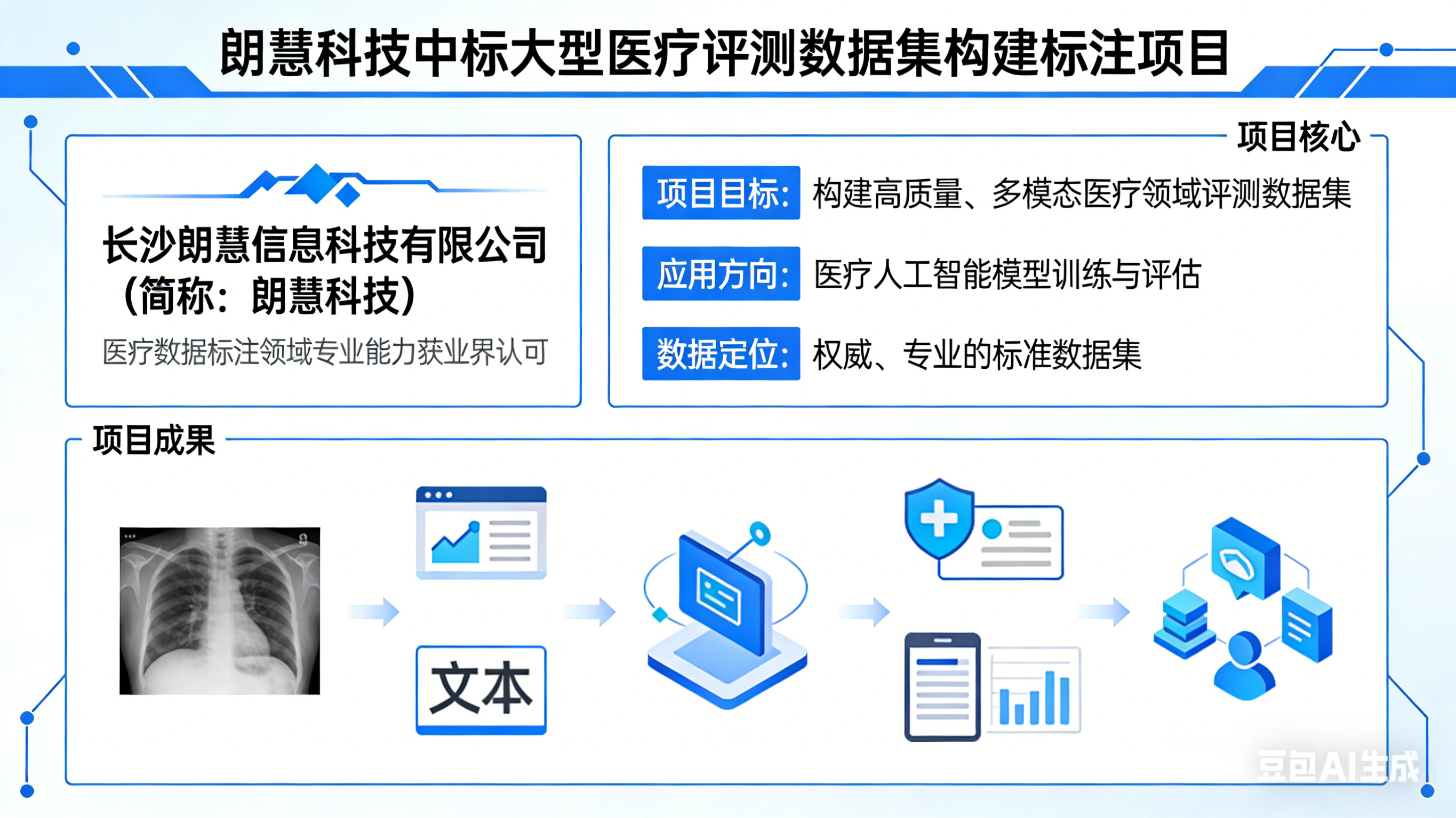 朗慧科技中标大型医疗评测数据集构建项目，助力医疗AI高质量发展