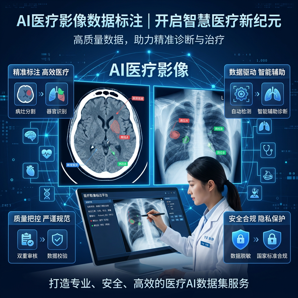 朗慧科技数据标注平台：如何为医疗AI企业提供高精度训练数据