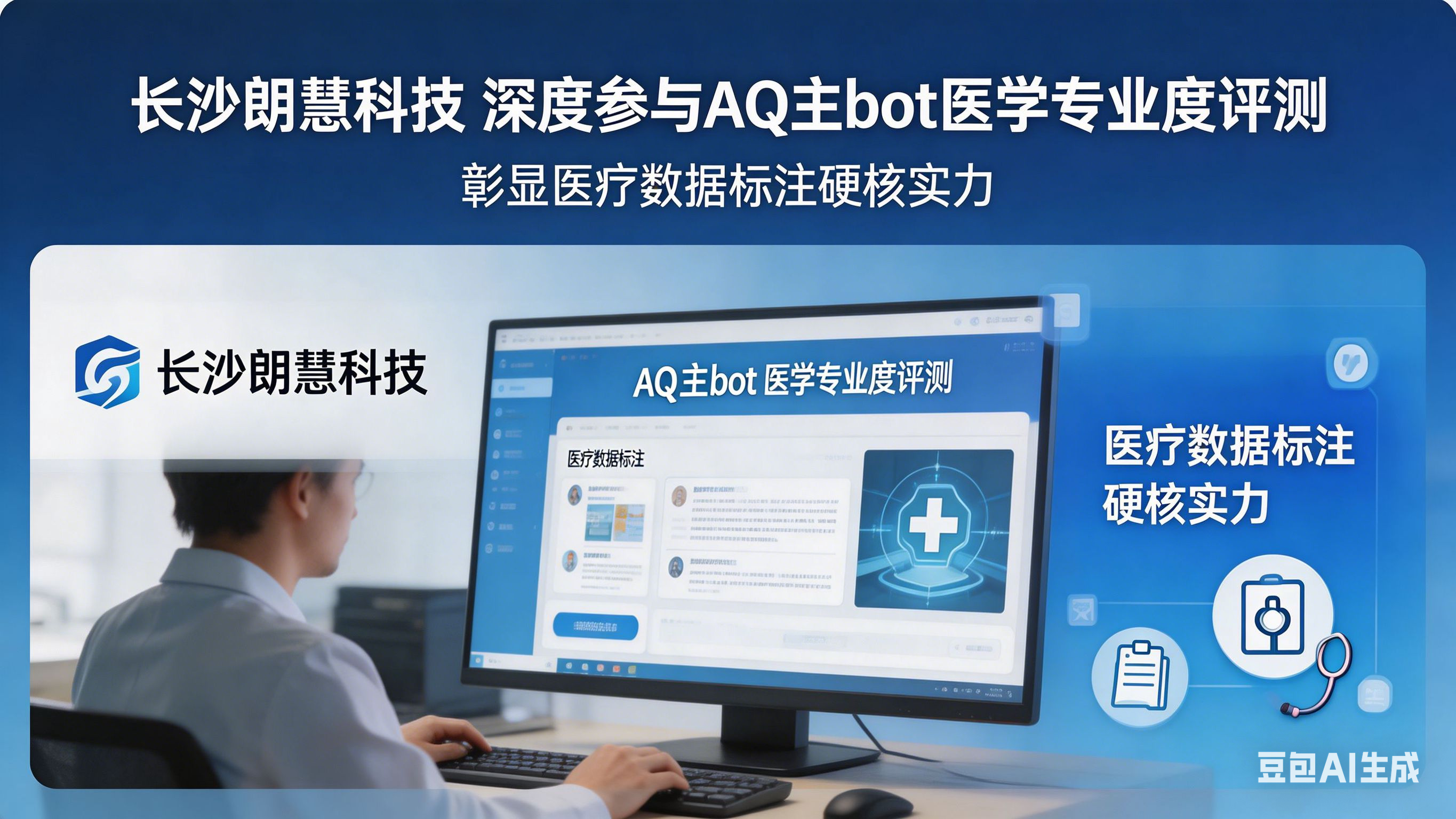 长沙朗慧科技深度参与 AQ 主 bot 医学专业度评测 彰显医疗数据标注硬核实力