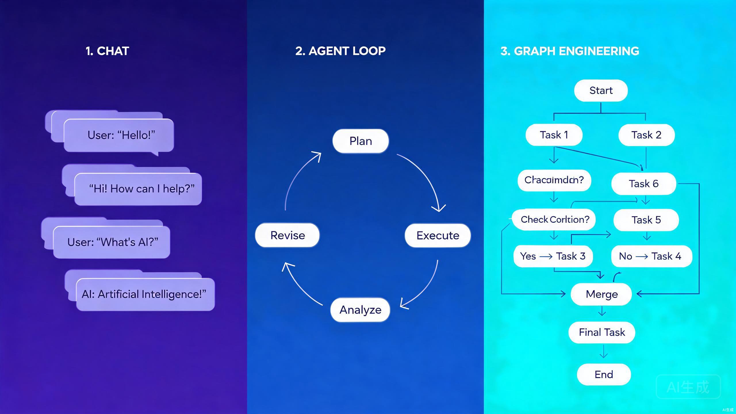 从Chat到Agent Loop再到Graph Engineering:2026年AI智能体范式跃迁